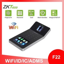 New ZKTeco F22 WIFI TCP/IP Biometric Fingerprint Time Attendance Access Control