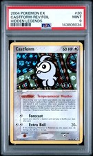 2004 POKEMON EX HIDDEN LEGENDS #30 CASTFORM-REVERSE FOIL PSA 9 on eBay