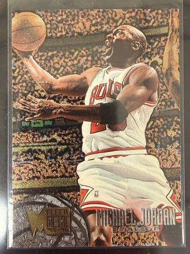 1995-96 Fleer Metal Michael Jordan #13 GOAT HOF Chicago Bulls