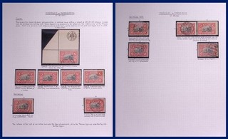 MOROCCO LOCALS: Mazagan to Marrakesh Varieties Ex Old Time Collection 2 Pages