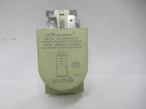 Entstörfilter Privileg  LCR ELECTRONIS EMI FILTER W10496476  LCR 095.21202.03