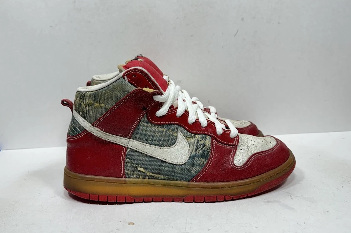 Nike Dunk High Red/White for Sale | Authenticity Guaranteed | eBay