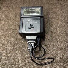 Vivitar Auto Thyristor 225 Vintage Camera Flash w Sync Cord