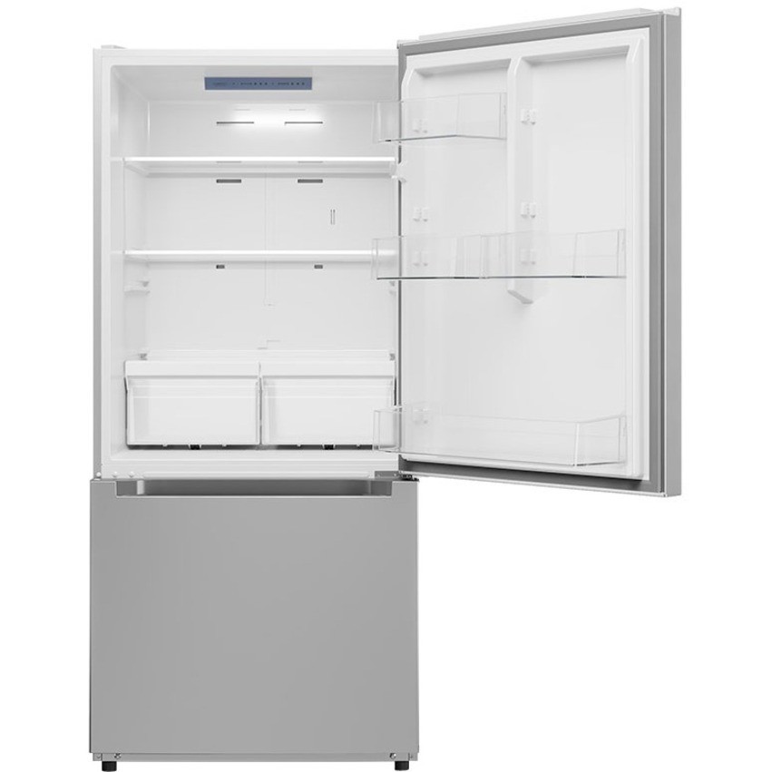 Midea 18.7 Cu. Ft. Bottom Mount Freezer Refrigerator (mrb19b7ast)
