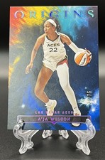 2023 WNBA Origins A'ja Wilson Blue /75 #32 Four Time MVP GOAT