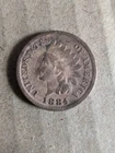 1884 indian head penny
