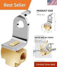 3-way Brake Line Tee With Mounting Bracketbrass Brake Line Fittings 316 Fo...