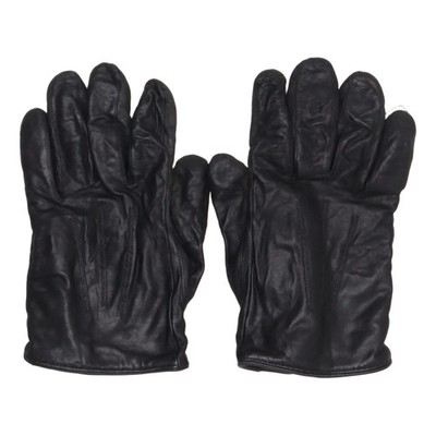 Lederhandschuhe, Größe: 8, Schwarz, Damen #dMk