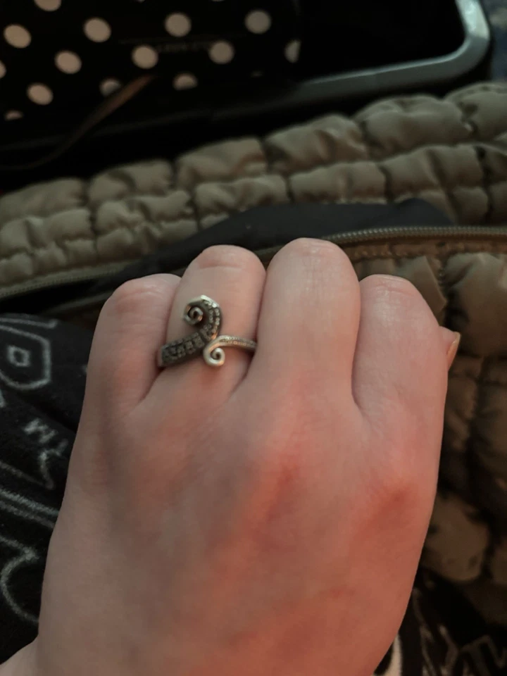 Colección de collar y anillos Pesadilla antes de Navidad de los tesoros Disney Foto 2 de 4