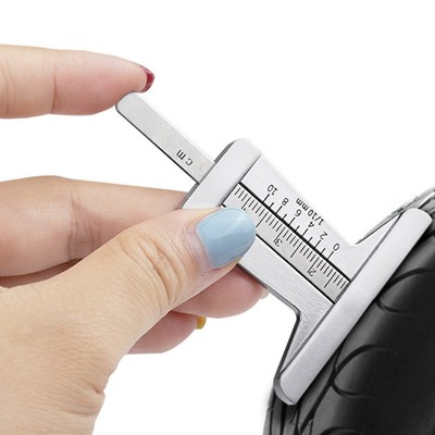 Car tire tread measuring ruler ruler tread depth inspection Vernier Caliper Tool