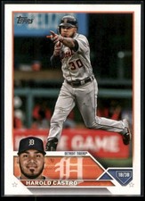 Harold Castro 2023 Topps Detroit Tigers #126
