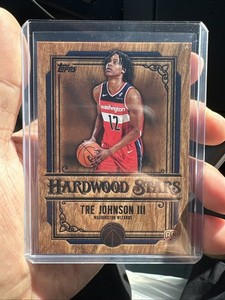 2025-26 Topps Flagship Tre Johnson III Hardwood Stars CASE HIT SSP