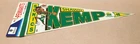 VINTAGE SHAWN KEMP SEATTLE SUPERONICS OLD PENNANT FULLSIZE WINCRAFT