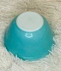 Pyrex 401 Small Blue Mixing Bowl 1.5 Pint USA Primary Color