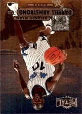 Darrell Armstrong 1997-98 Metal Universe Championship #71 Orlando Magic
