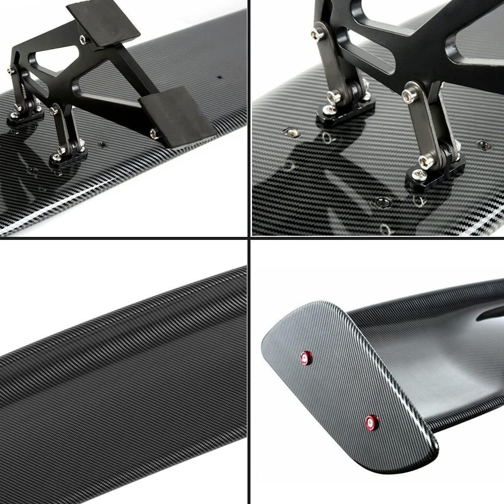 57" Rear Trunk Wing Lip Spoiler GT Style Carbon Fiber For Lexus LFA 2012 IS250