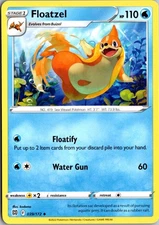 Floatzel Uncommon SWSH09: Brilliant Stars 039/172 NM