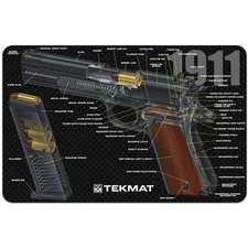 TekMat Original Gun Cleaning Mat - 17" X 11" - 1911 Cutaway