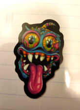 Scary Horror Gothic Cartoon Decal Sticker