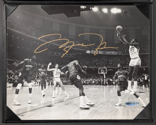 Michael Jordan HOF Signed " 17 Seconds " North Carolina 8x10 Photo AUTO UDA COA