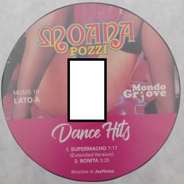 Moana Pozzi - Dance Hits * Vinyl 12" EP Italy 2023 * limitiert NEU STILL SEALED - Bild 4 von 4