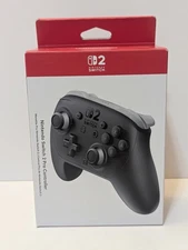 NINTENDO SWITCH 2 PRO CONTROLLER - BLACK - NEW FACTORY SEALED