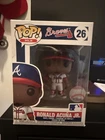 Funko Pop MLB #26 Ronald Acuna Jr. Braves 2019 Vinyl Baseball Figure White