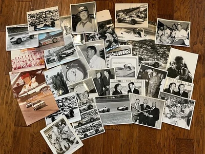 Rodger Ward 1962 Indy 500 Personal Photo Collection - Signed Autographs HUGE LOT - Image 1 of 4