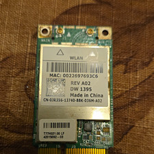 Broadcom BCM94312MCG DW1395 802.11b/g 54Mbps Mini PCIe WiFi Card 0JR356