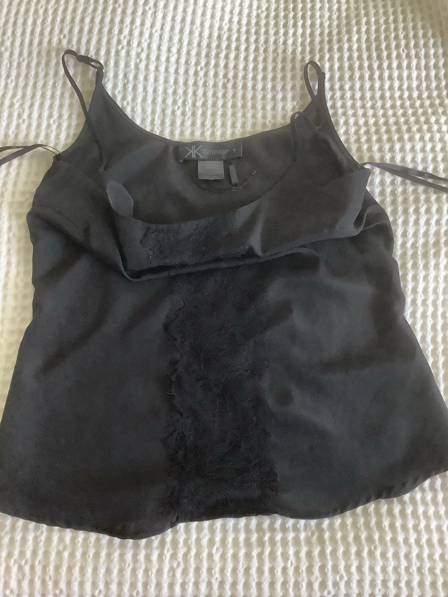 Chemisier Sans Manches Kardashian Kollection - Taille S Orange - Neuf Avec étiquettes