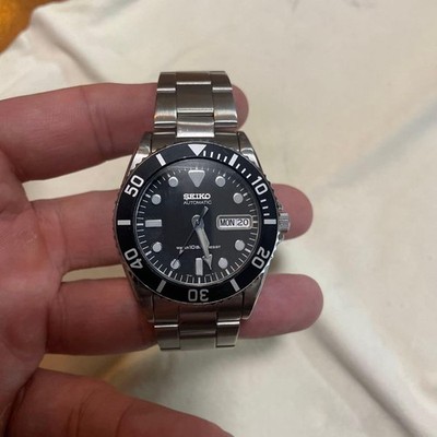 Seiko SKX023 7S26 0050 Diver Auto 38mm Mens Watch Fits 17cm Wrist