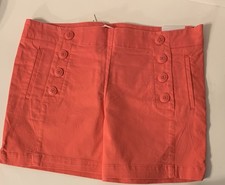 Ann Taylor LOFT The Riviera Shorts in CORAL Size 6 NWT RTL 39.50