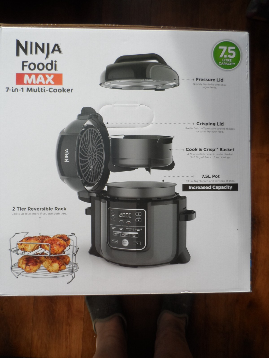 Ninja OP450UK 7-in-1 Multi Cooker Black for sale online UK