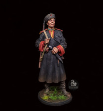  Figure infantryman of the Red Army Hand Painted Tin Miniature Scale 54mm 1/32  