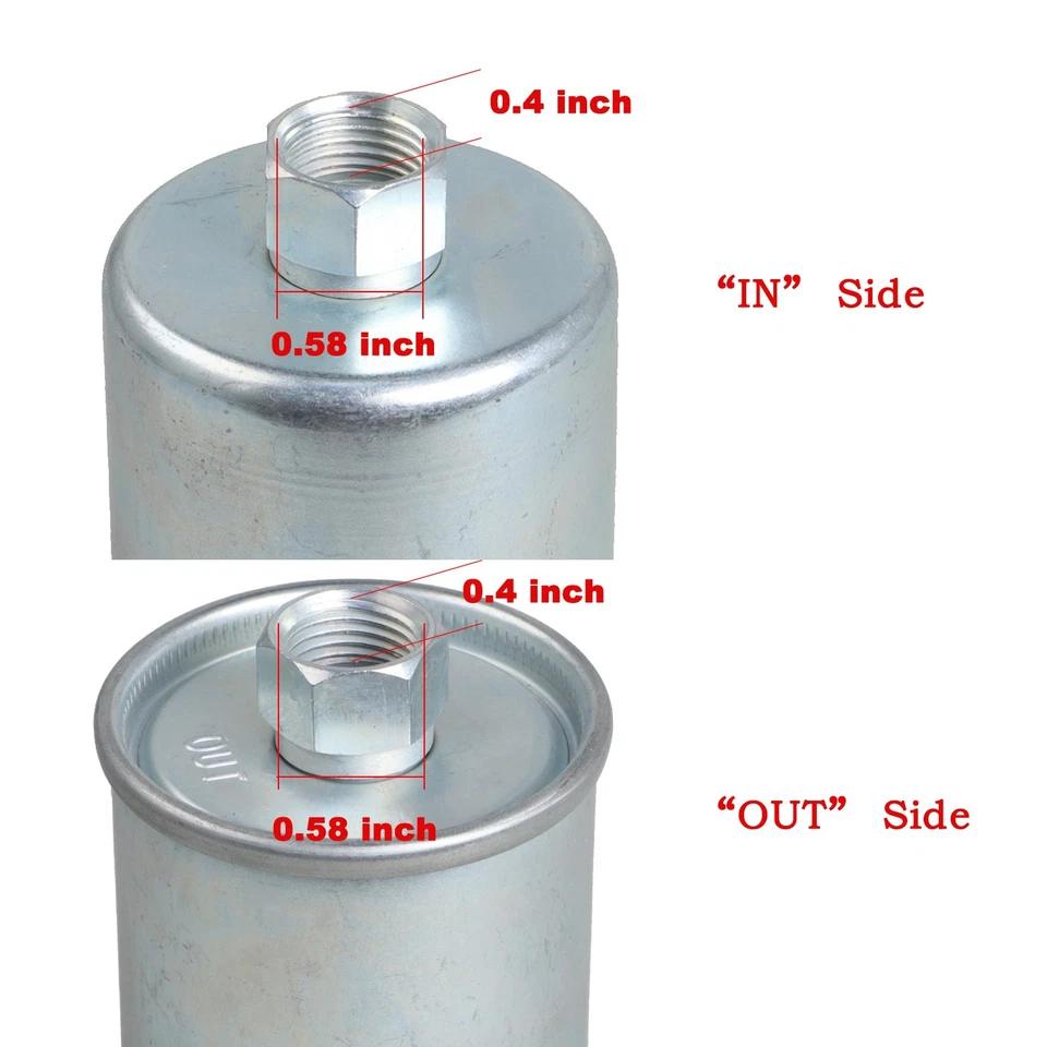 Nuevo filtro de combustible apto para Chevrolet/GMC 1500 2500 3500 Silverado Suburban Sierra Foto 3 de 4