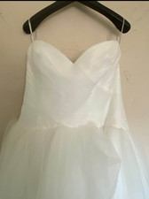 Vera Wang Wedding Dress White size 14 David’s Bridal 