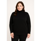 Women’s Plus Size Classic-Fit Lightweight Turtleneck Sweater–Black–Size 2XL-NWT