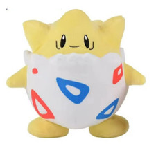 Pokemon Togepi Plush Stuffed 8 Inch Animal Anime Pokemon Go Big Cute BNWOT