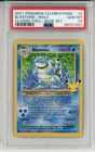 2021 Pokemon Celebrations 2 Blastoise Holo Classic Collection PSA 10 Gem Mint