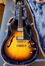 Gibson ES-339 Memphis Custom Shop 2007-14 antico vintage Sunburst con OHSC & COA