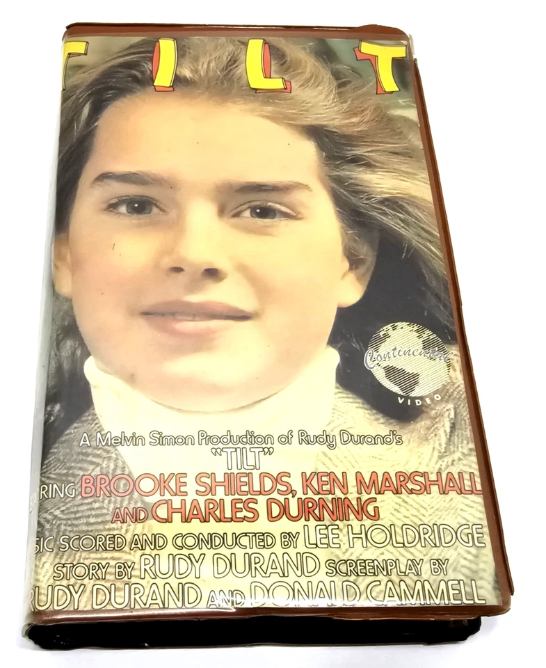 Tilt VHS 1984 Brooke Shields Continental Video 1st Release #1001 Ultra RARE - Image 3 of 4
