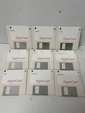 Apple HyperCard 2.2 9-Disk Set 1993 Mac Vintage Floppy