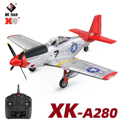 WLtoys A280 Remote Control Plane 2.4GHz 3D 6G Fixed-Wing RC Aircraft w/LED C6E0