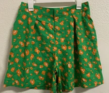 ⚡️Tabitha Brown X Target Green Leopard Shorts With Pockets (Medium)