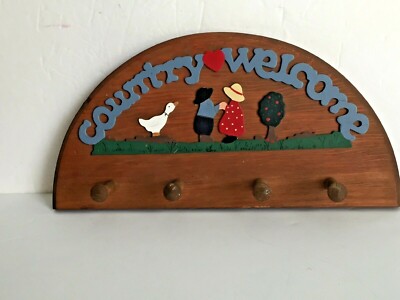 Country Themed Wooden Wall Mounted