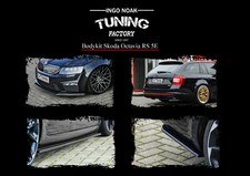 Bi Bodykit Frontspoiler Diffusor Seitenschweller ABS für Skoda Octavia RS 5E