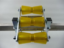 Slipwippe Kielrollenwippe Sliphilfe Bootsauflage Kielrolle Rolle Polyvinyl mRohr