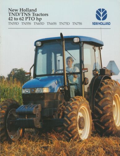New Holland TND TNS Tractors Sales Brochure Model TN55D TN55S TN65D TN75D TN75S - 第 1/2 張圖片