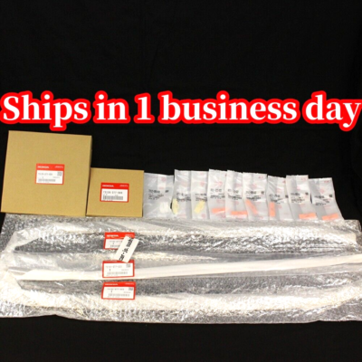 #ad HONDA Genuine ACURA 94 01 Integra 3D DC1 DC2 Front Glass Windshield Molding Set $241.99