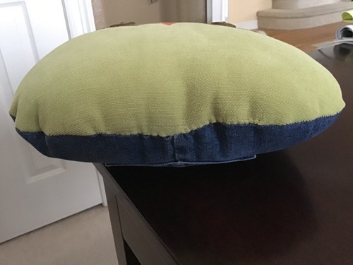 Boho OWL Pillow Hand Made with Levi pocket soft fabric - Picture 7 of 9